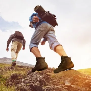 FREE SOLDIER Tactical Waterproof Hiking Boots for Men