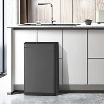 Mbillion 15G Touchless Stainless Steel Smart Trash Can