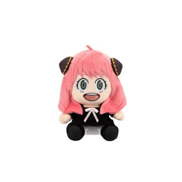 Total Anime Anya Forger - 8-Inch Scale Super Soft Plush with Authentic Details from SPYxFAMILY