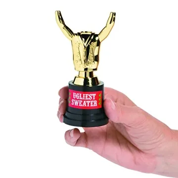 Fun Express Ugly Sweater Trophy for Holiday Parties