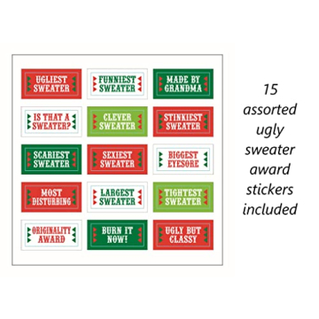 Fun Express Ugly Sweater Trophy for Holiday Parties