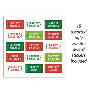 Fun Express Ugly Sweater Trophy for Holiday Parties