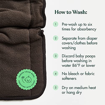 Naturally Nature Cloth Diaper Inserts for Eco-Friendly Parenting