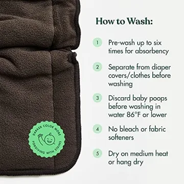 Naturally Nature Cloth Diaper Inserts for Eco-Friendly Parenting