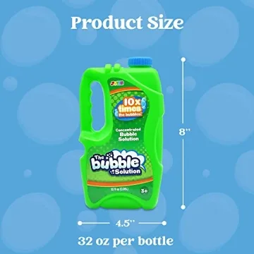 JOYIN 32 oz Concentrated Bubble Solution for Kids