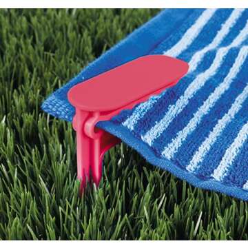 Forzaddik Outdoor Anchor Stakes for Beach and Picnic