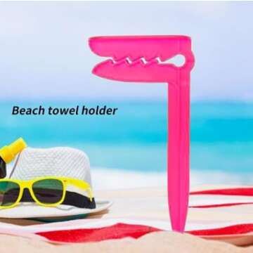 Forzaddik Outdoor Anchor Stakes for Beach and Picnic