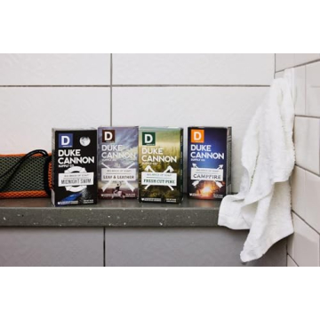 Duke Cannon Frontier Big Brick Soap Pack - Masculine Fragrances 10oz