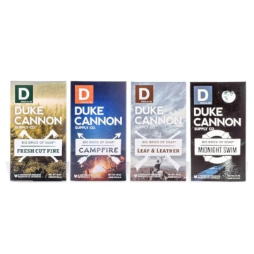 Duke Cannon Frontier Big Brick Soap Pack - Masculine Fragrances 10oz