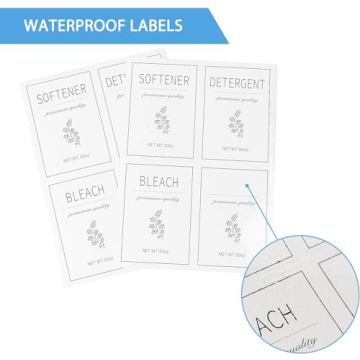 KitHero Laundry Detergent Dispenser Set - Elegant & Effortless