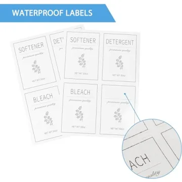 KitHero Laundry Detergent Dispenser Set - Elegant & Effortless