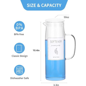 KitHero Laundry Detergent Dispenser Set - Elegant & Effortless