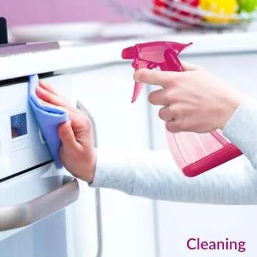 DilaBee 12 Oz Spray Bottles - Perfect for Cleaning & Plants