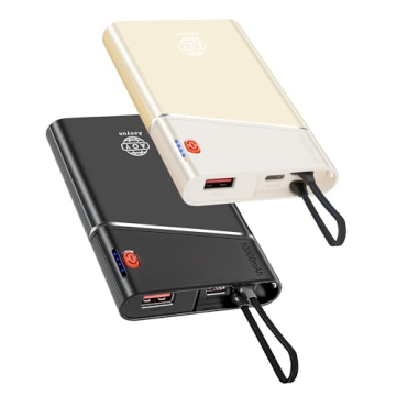 Aaoyun 2-Pack Portable Charger for Quick Charging