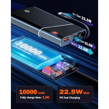 Aaoyun 2-Pack Portable Charger for Quick Charging