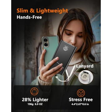 Aaoyun 2-Pack Portable Charger for Quick Charging