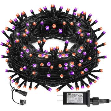 Halloween 300 LED String Lights - 100FT, 8 Modes