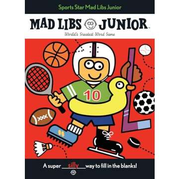 Sports Star Mad Libs Junior: Fun Learning for Kids