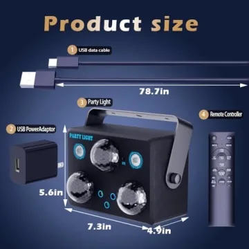 Party Lights Disco Ball for Vibrant Celebrations