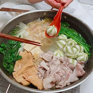 JapanBargain 2397 Set of 3 Japanese Soup Spoons