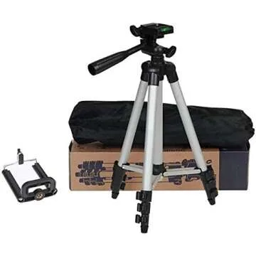 Digiant 50 Inch Aluminum Camera Phone Tripod Lightweight Design