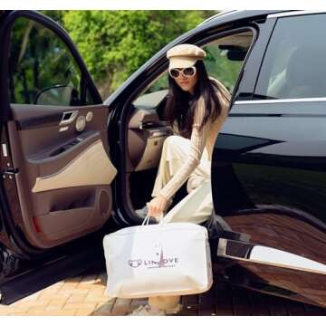 Lincove The Pillow Tote Bag - Pillow Travel Bag - Measures 21”x13”x6”