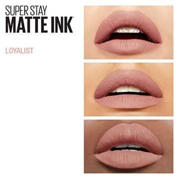 Maybelline SuperStay Matte Ink Liquid Lipstick, Loyalist, Pack of 2