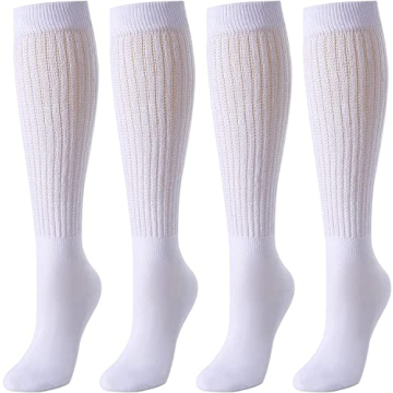 Zmart Slouch Socks - Vintage 80s Style for Women and Girls