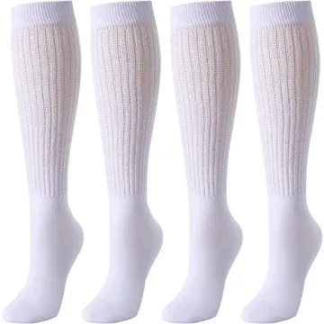 Zmart Slouch Socks - Vintage 80s Style for Women and Girls