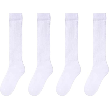 Zmart Slouch Socks - Vintage 80s Style for Women and Girls