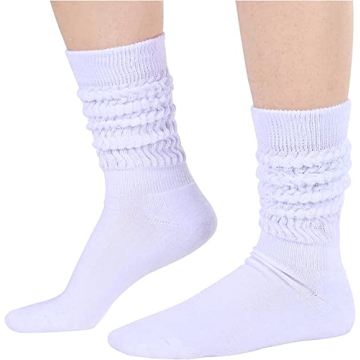 Zmart Slouch Socks - Vintage 80s Style for Women and Girls