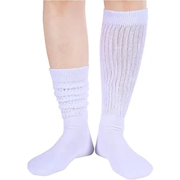 Zmart Slouch Socks - Vintage 80s Style for Women and Girls