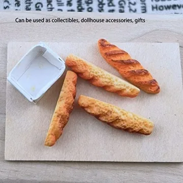 Dollhouse Miniatures - 40Pcs Food Set for Kids