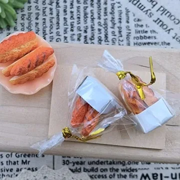 Dollhouse Miniatures - 40Pcs Food Set for Kids