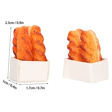 Dollhouse Miniatures - 40Pcs Food Set for Kids