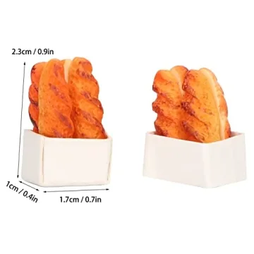 Dollhouse Miniatures - 40Pcs Food Set for Kids