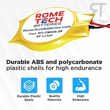 Rome Tech CMOS Battery for NUC and Gaming Consoles