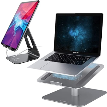 Lamicall Multi-Angle Tablet and Laptop Stand Bundle