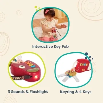 B. toys FunKeys – Interactive Toy Keys for Toddlers