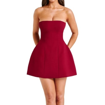 Short Graduation Dress for Women Y2k Summer Spaghetti Strap Coquette Corset Dress Backless Flowy Min...