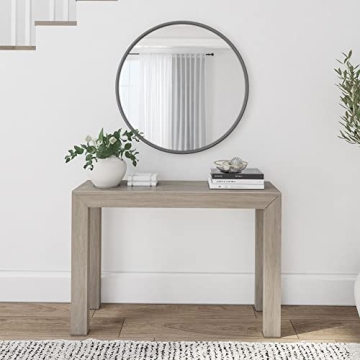 Modern Solid Wood Console Table - 46.25 Inch Versatile Design