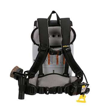 ProTeam Backpack Vacuums, ProVac FS 6 Commercial Backpack Vacuum with HEPA Media Filtration and Rest...