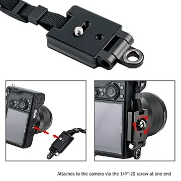 JJC Ergonomic Hand Strap for Mirrorless Cameras and DSLRs