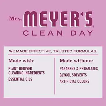MRS. MEYER'S CLEAN DAY All-Purpose Cleaner Spray, Peony, 16 fl. oz - Pack of 3