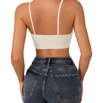 Comfortable Adjustable V Neck Bralettes Set for Women