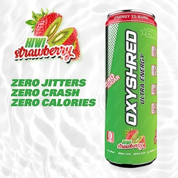 EHP Labs OxyShred - Zero Sugar Energy Drink with Vitamin C
