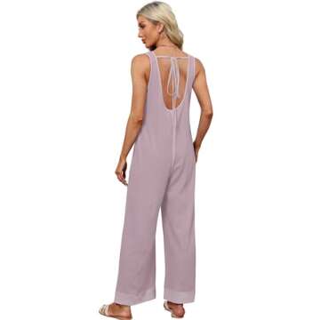 WIHOLL Women's Casual Summer Jumpsuits for Events