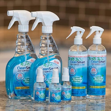 CleanSmart Disinfectant Spray - Kills 99.9% of Germs, TSA-Approved