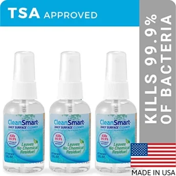 CleanSmart Disinfectant Spray - Kills 99.9% of Germs, TSA-Approved