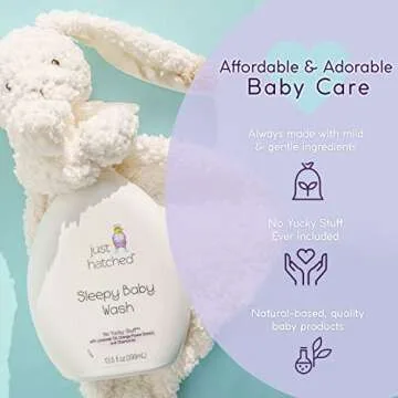 Just Hatched Sleepy Baby Wash for Soothing Bedtime Routines